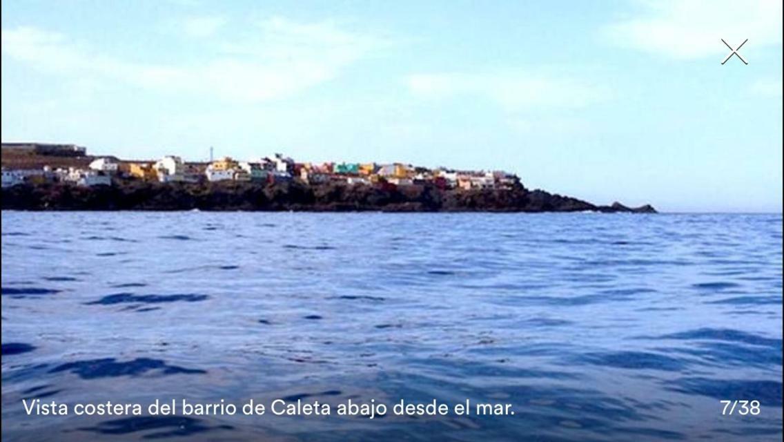 Galdar Penthouse Over The Sea! Sardina エクステリア 写真