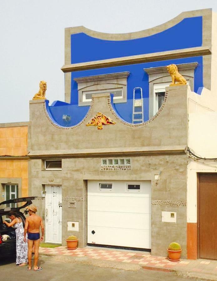 Galdar Penthouse Over The Sea! Sardina エクステリア 写真